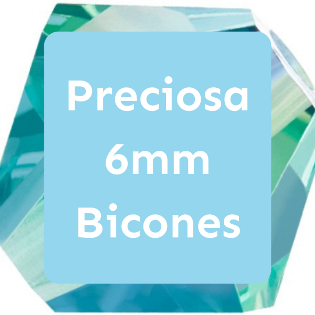 6mm Preciosa Bicones